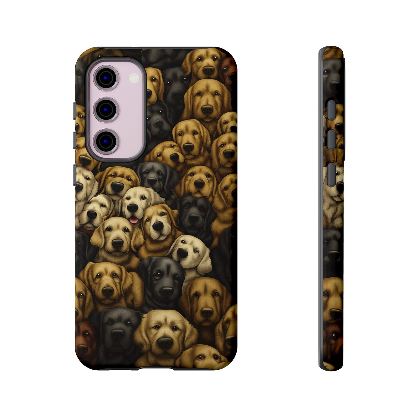 Retriever Pack Phone Case - Golden & Labrador Dog Lover Gift