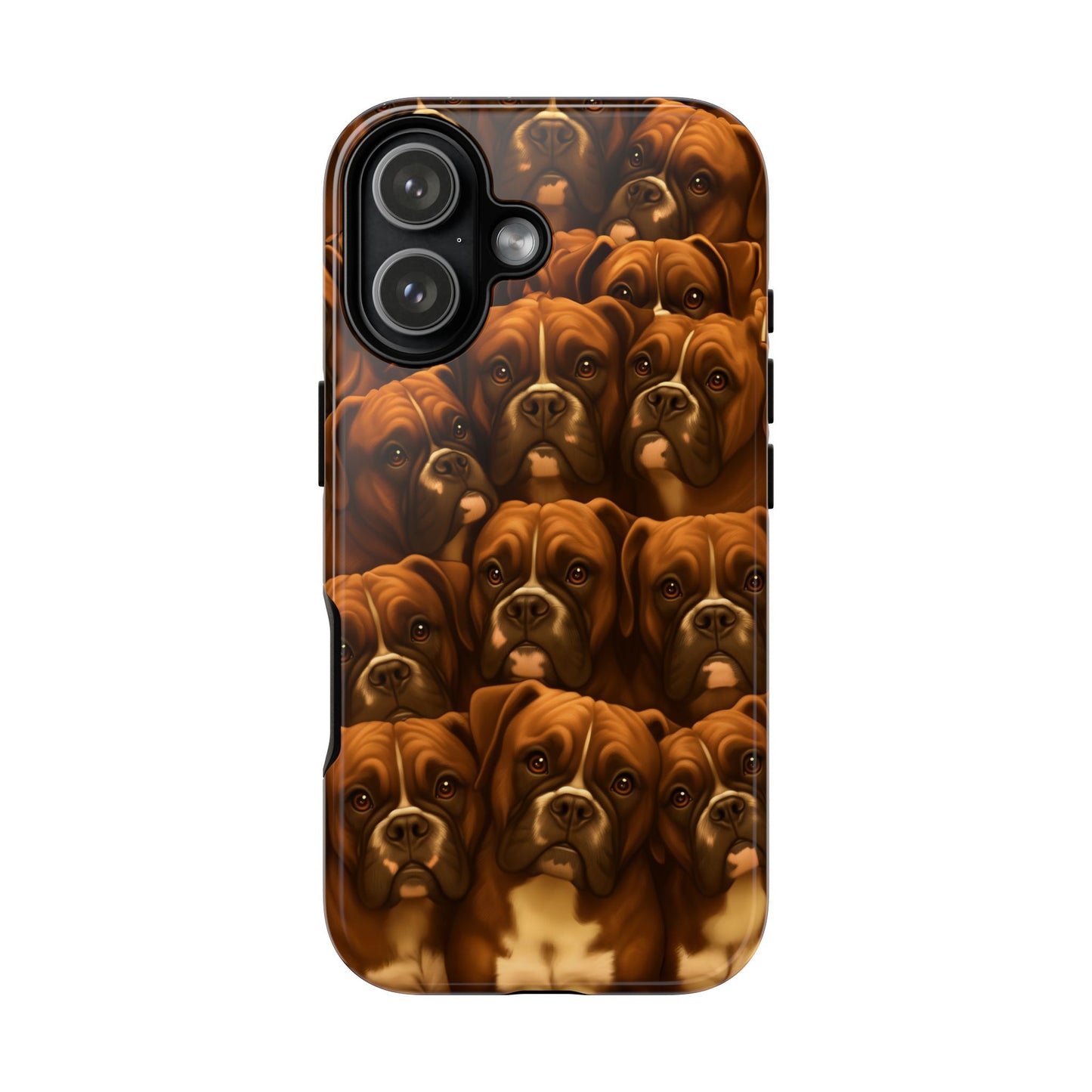 Boxer Dog Portrait Phone Case - Dog Lover Gift