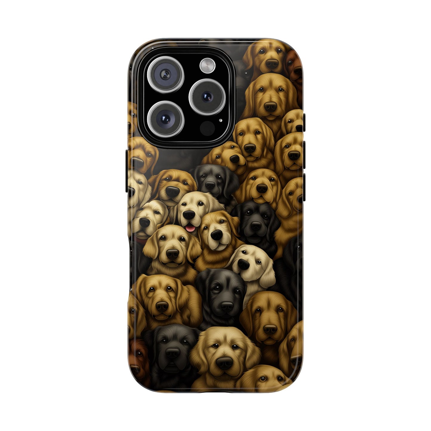 Retriever Pack Phone Case - Golden & Labrador Dog Lover Gift