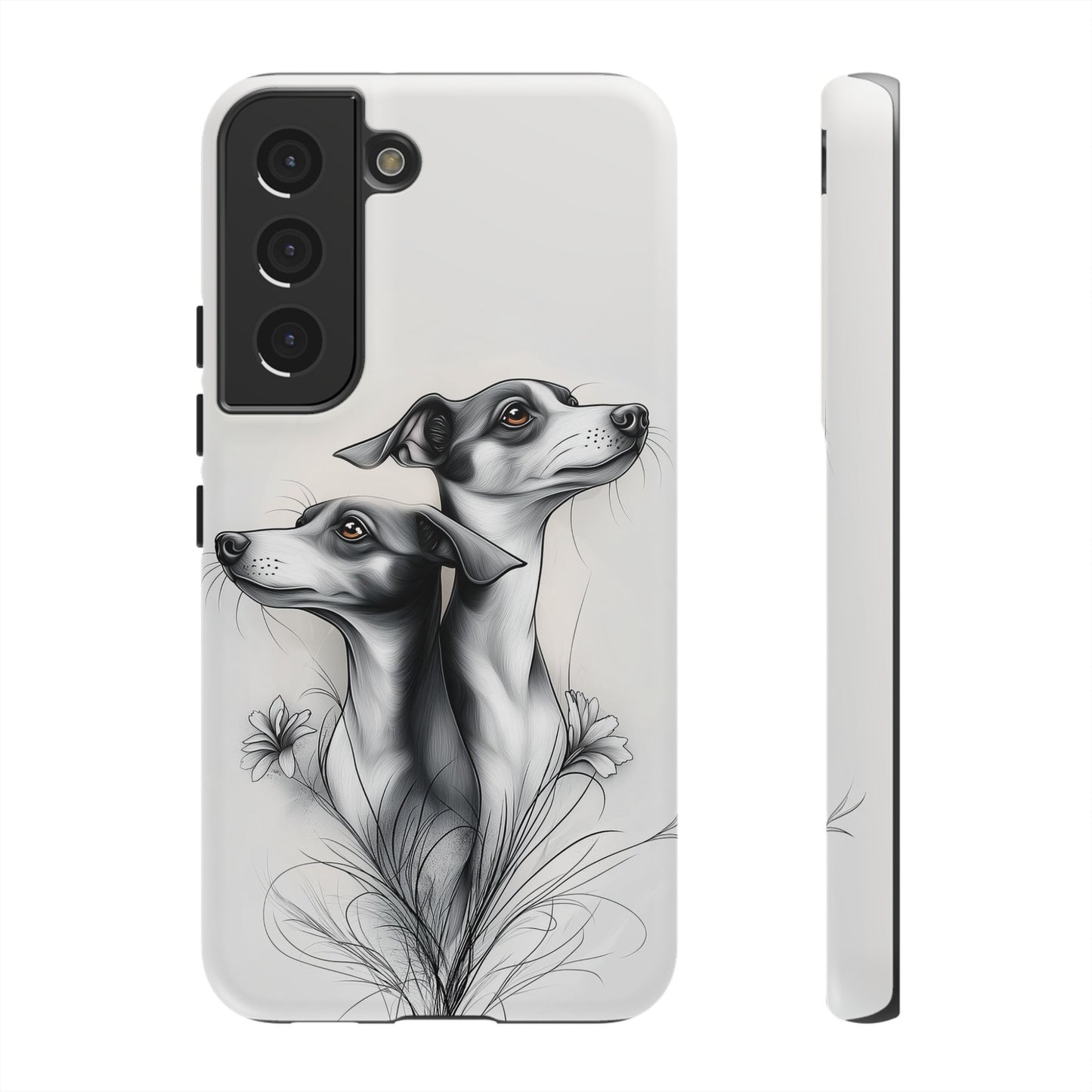 Whippet Phone Case, Elegant Dog Lover Gift