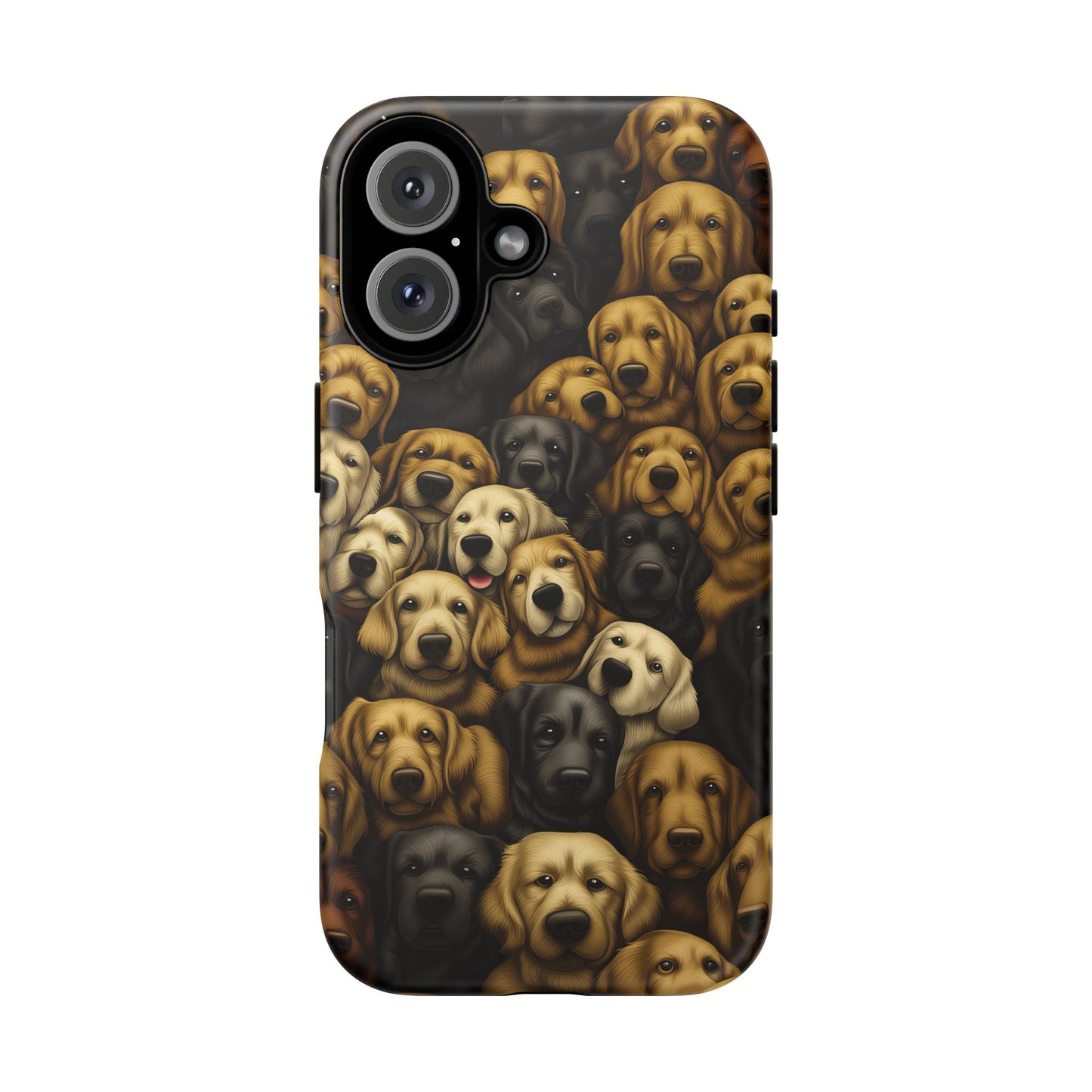 Retriever Pack Phone Case - Golden & Labrador Dog Lover Gift