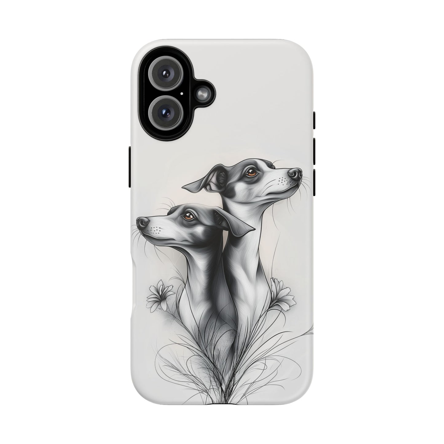 Whippet Phone Case, Elegant Dog Lover Gift