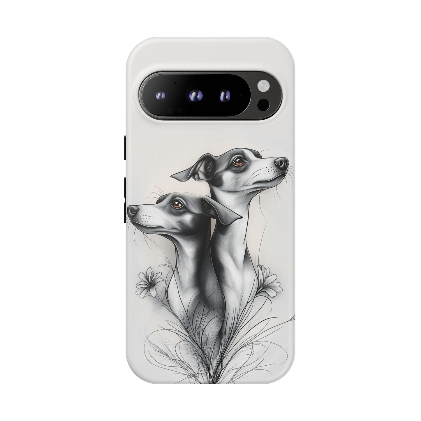 Whippet Phone Case, Elegant Dog Lover Gift
