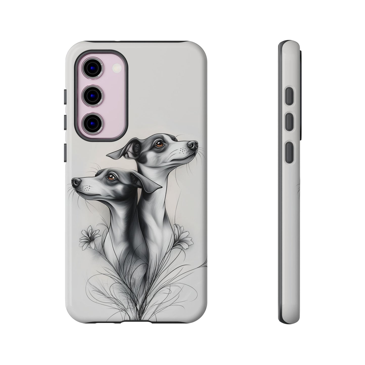 Whippet Phone Case, Elegant Dog Lover Gift