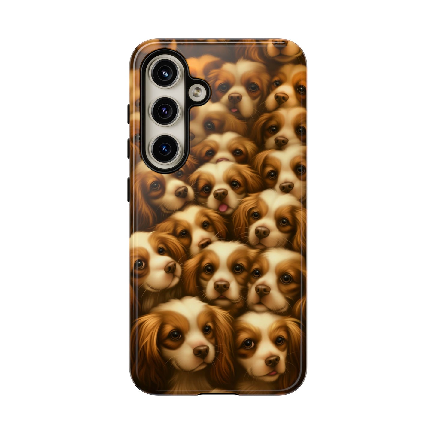 Cavalier King Charles Spaniel Phone Case – Elegant Dog Illustration