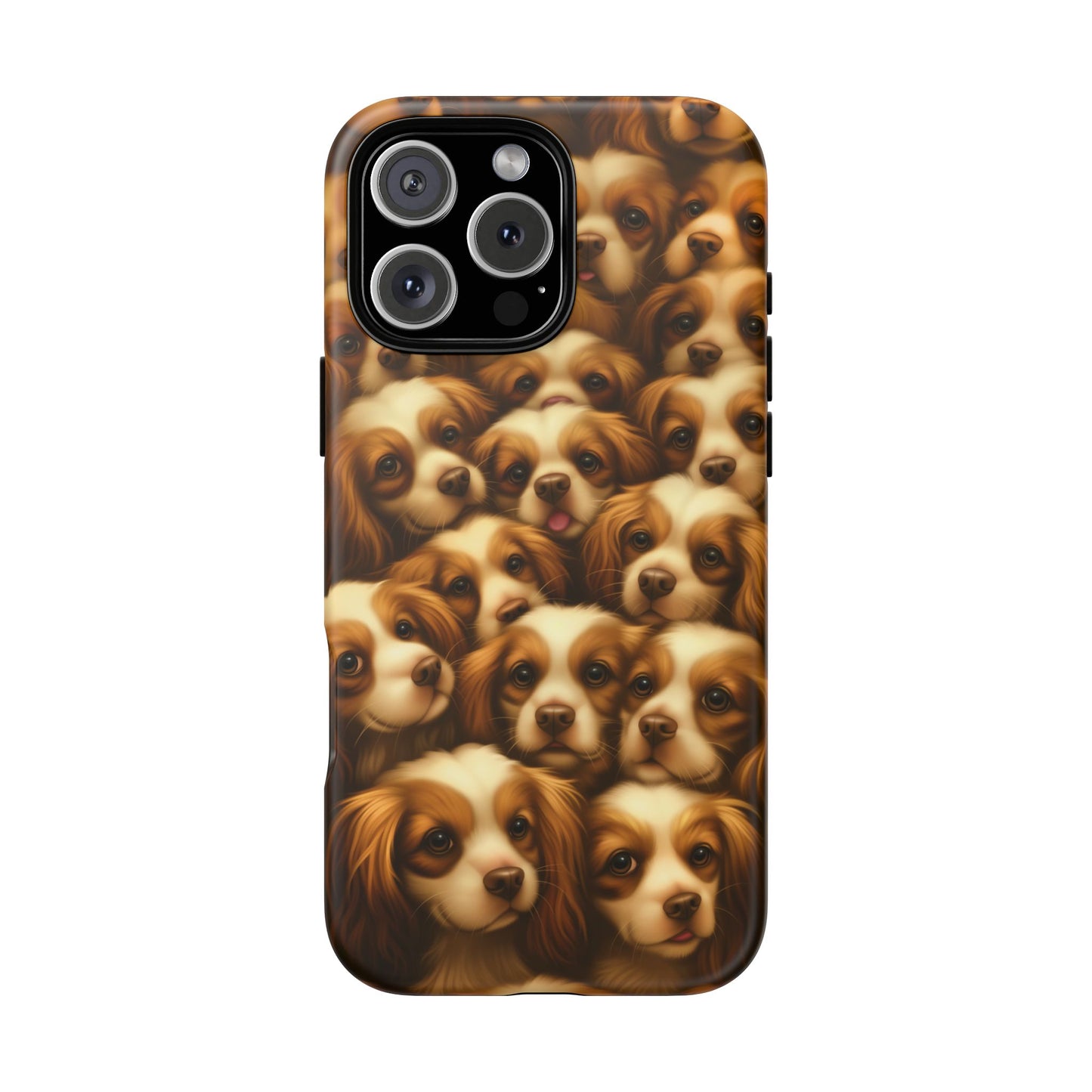 Cavalier King Charles Spaniel Phone Case – Elegant Dog Illustration