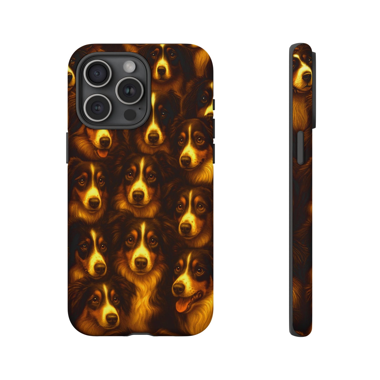 Australian Shepherd Dog Portrait Phone Case - Dog Lover Gift