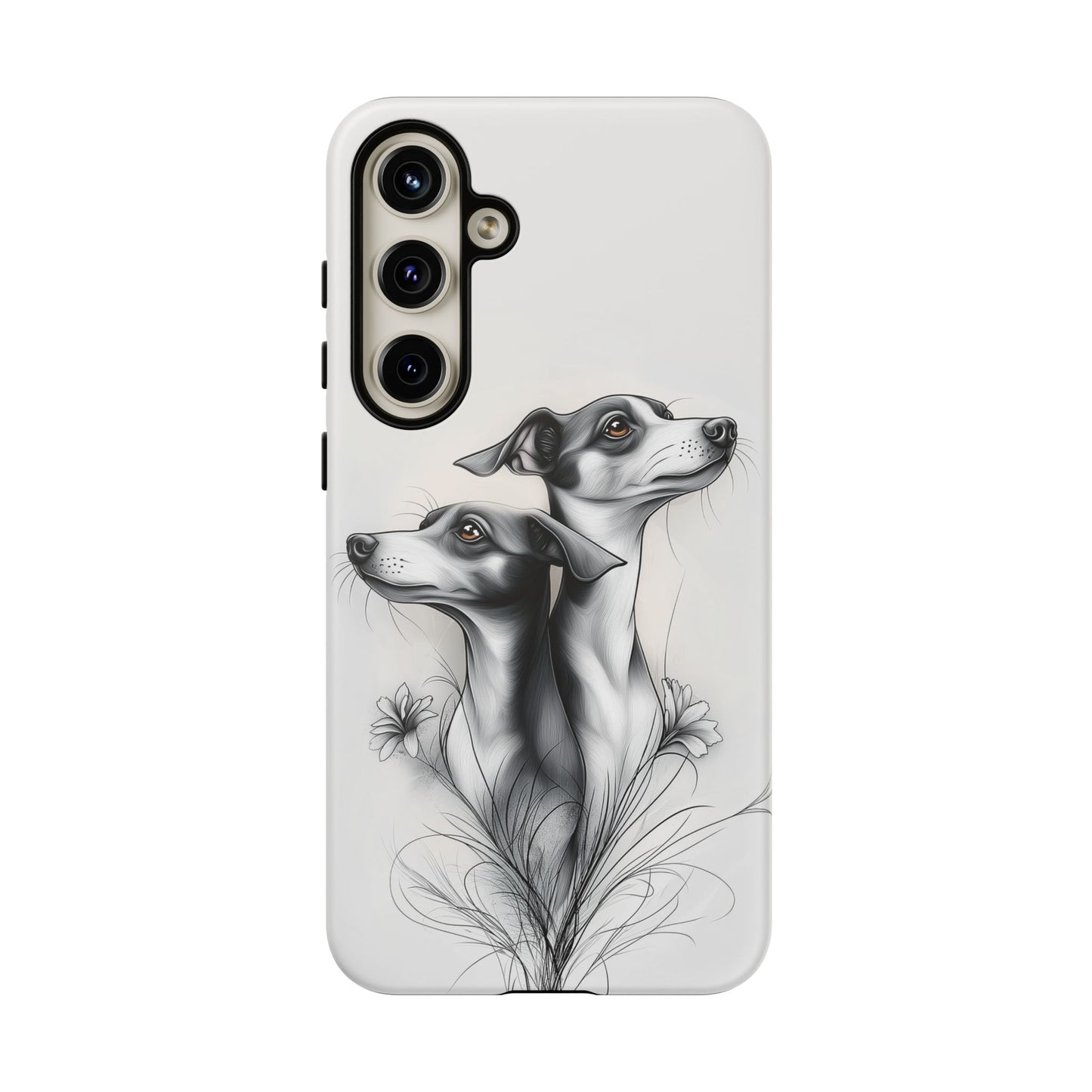 Whippet Phone Case, Elegant Dog Lover Gift