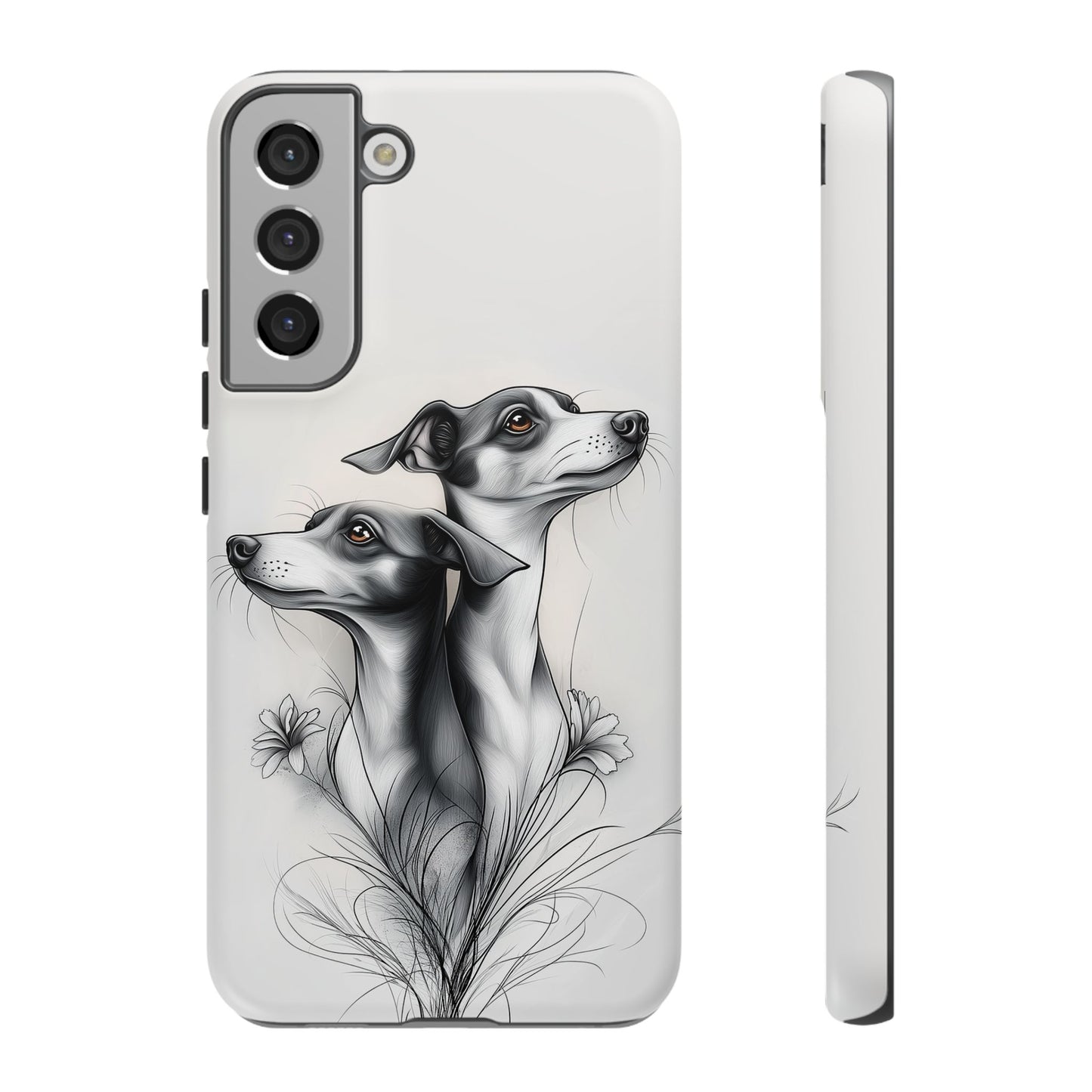 Whippet Phone Case, Elegant Dog Lover Gift