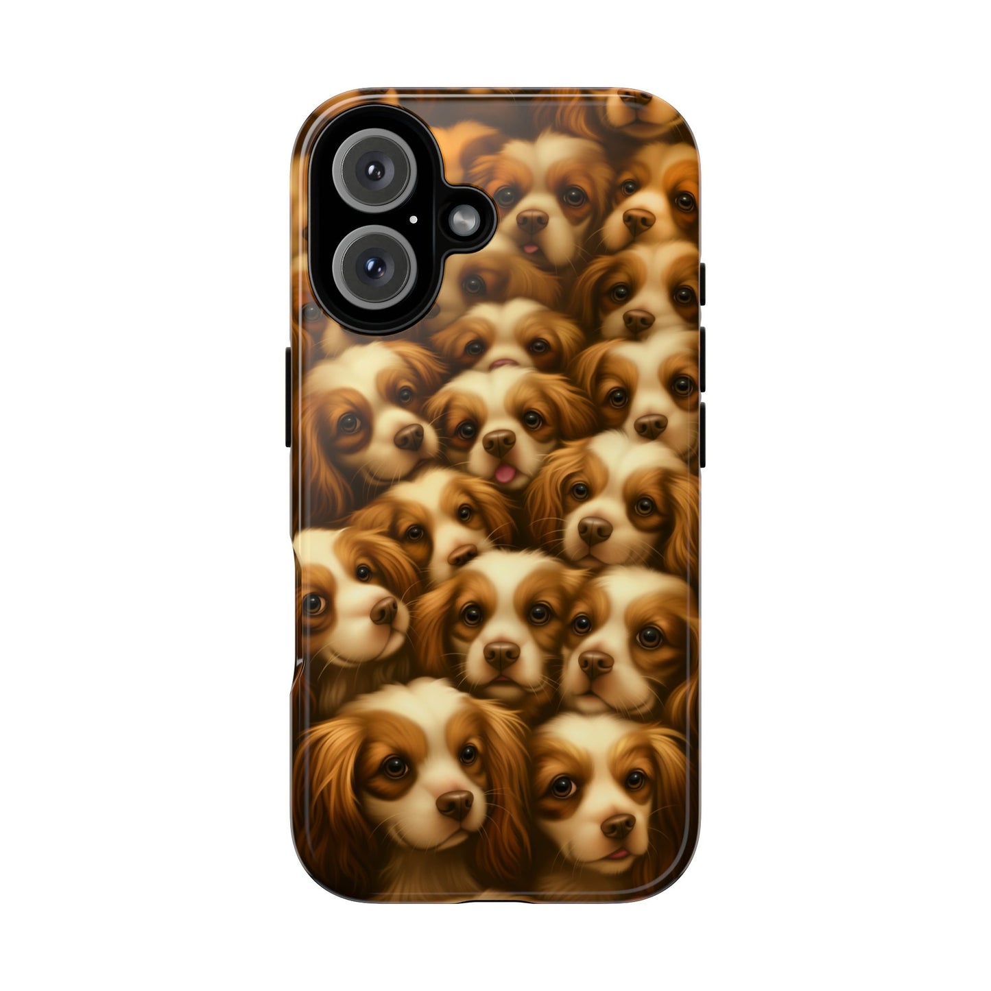 Cavalier King Charles Spaniel Phone Case – Elegant Dog Illustration