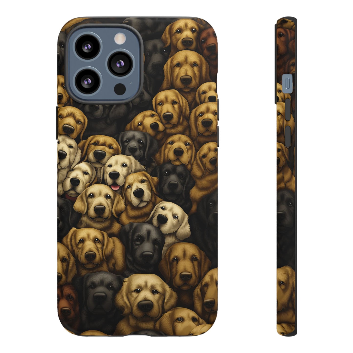 Retriever Pack Phone Case - Golden & Labrador Dog Lover Gift