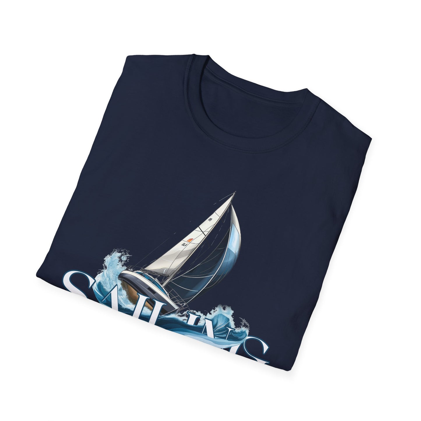 Sailing T-Shirt – Nautical Graphic Tee for Ocean Lovers