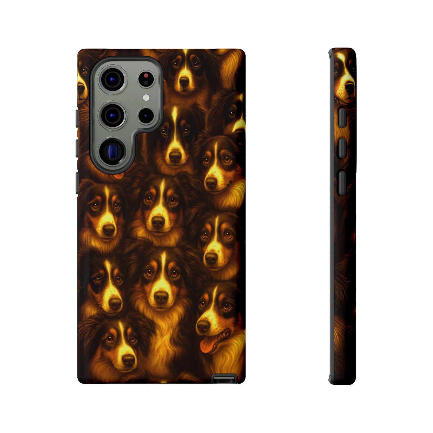 Australian Shepherd Dog Portrait Phone Case - Dog Lover Gift