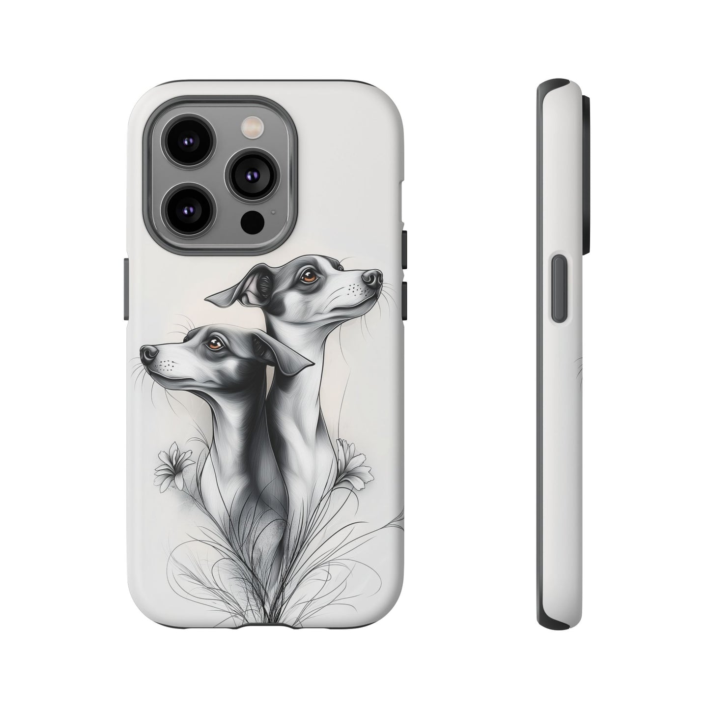 Whippet Phone Case, Elegant Dog Lover Gift