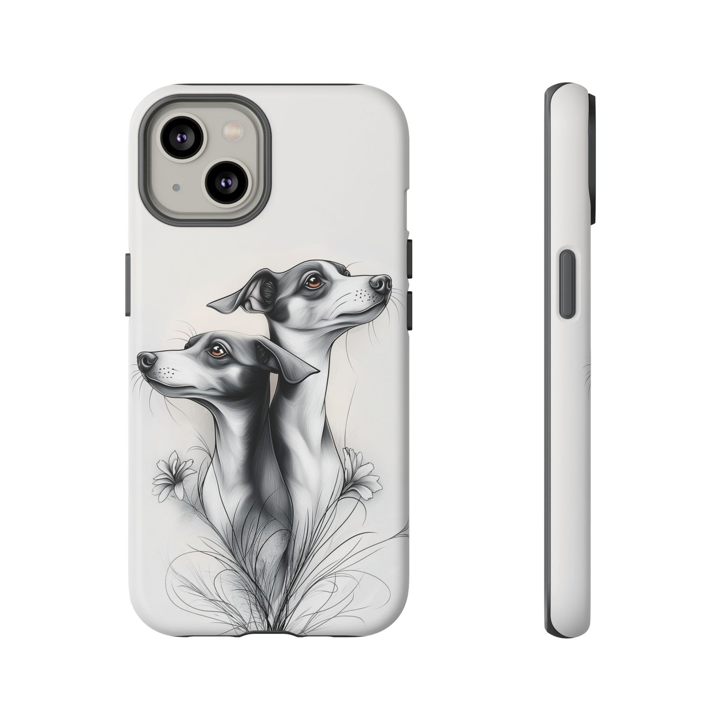Whippet Phone Case, Elegant Dog Lover Gift