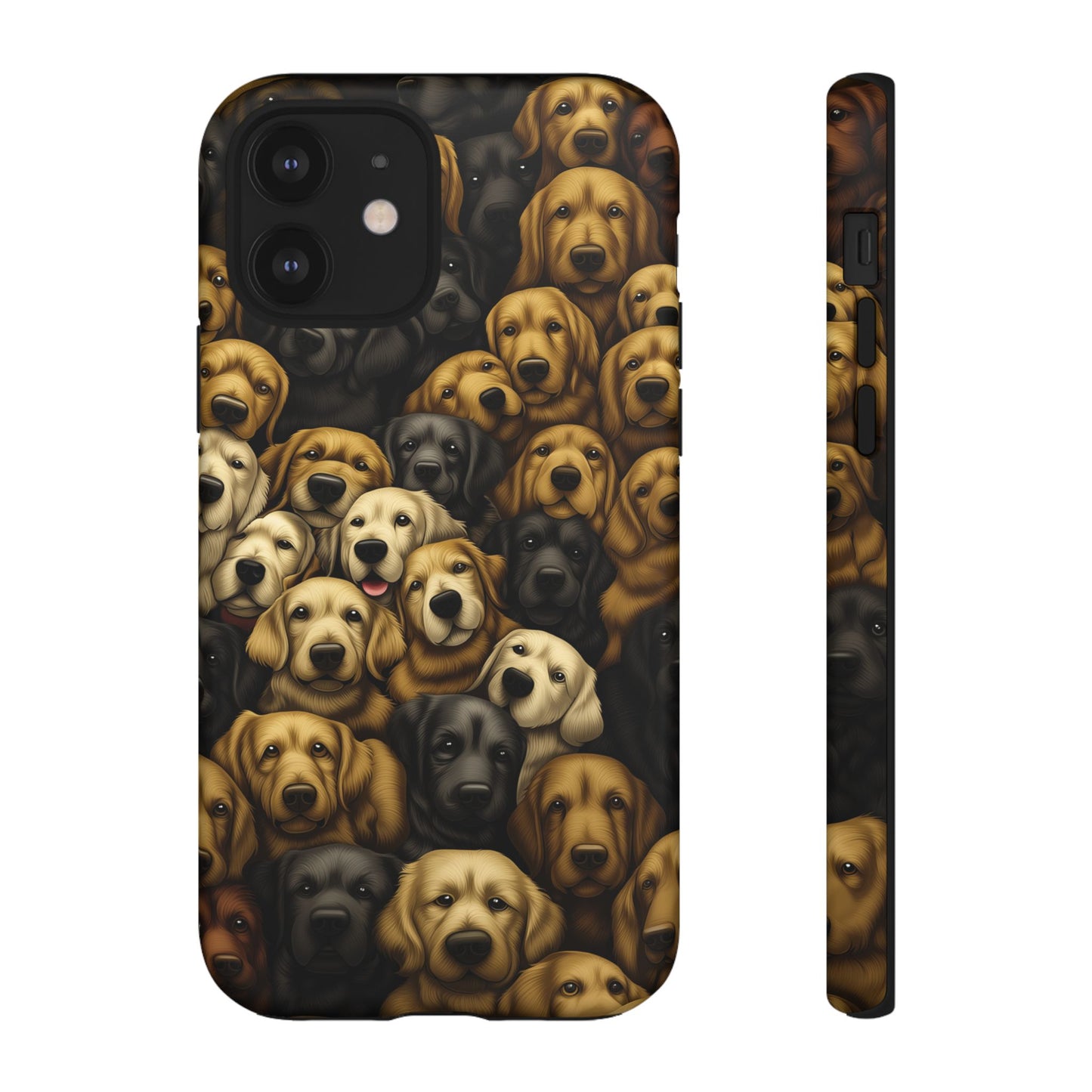 Retriever Pack Phone Case - Golden & Labrador Dog Lover Gift