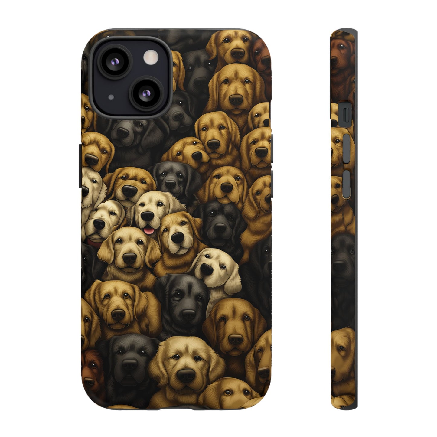 Retriever Pack Phone Case - Golden & Labrador Dog Lover Gift