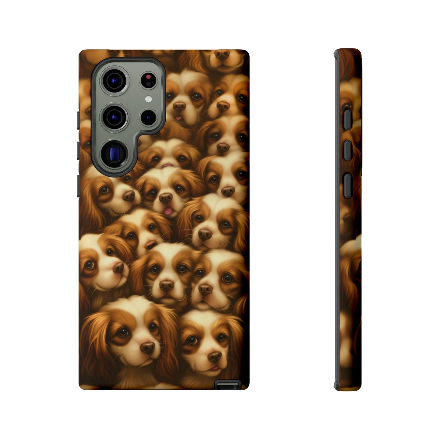 Cavalier King Charles Spaniel Phone Case – Elegant Dog Illustration