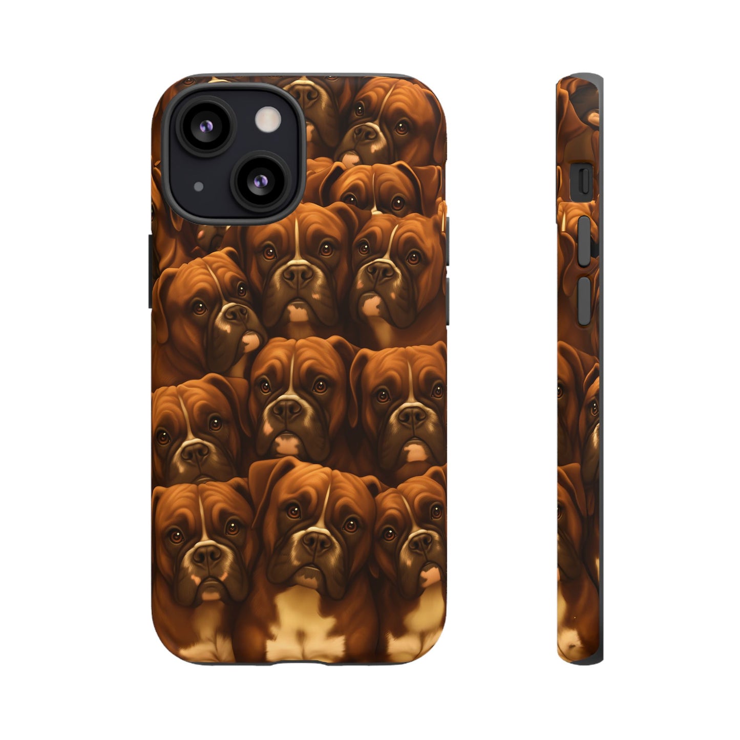Boxer Dog Portrait Phone Case - Dog Lover Gift