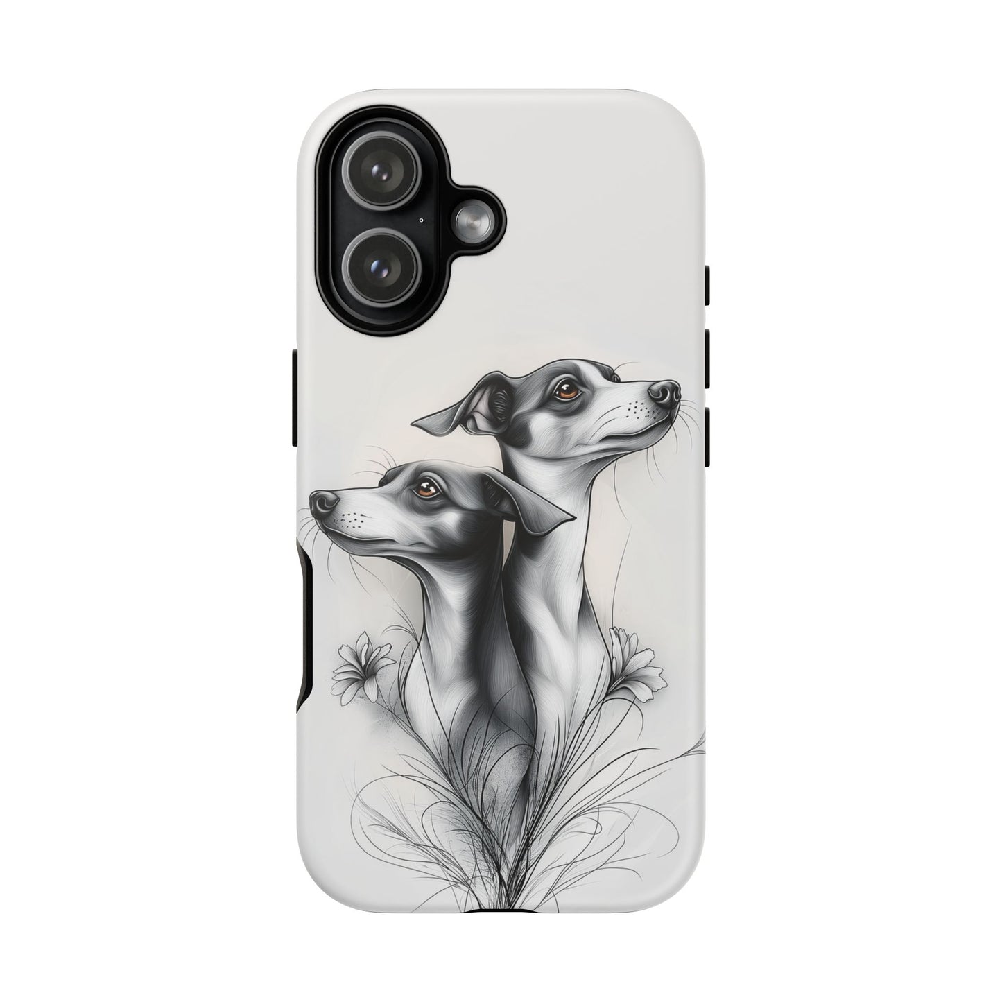 Whippet Phone Case, Elegant Dog Lover Gift