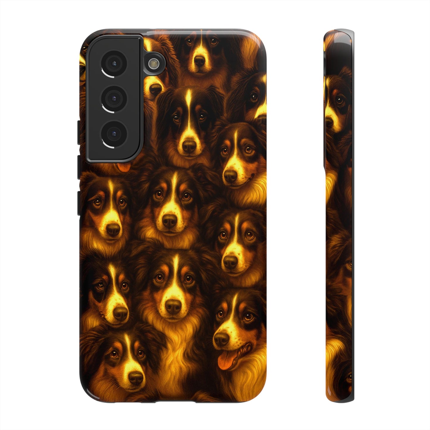 Australian Shepherd Dog Portrait Phone Case - Dog Lover Gift