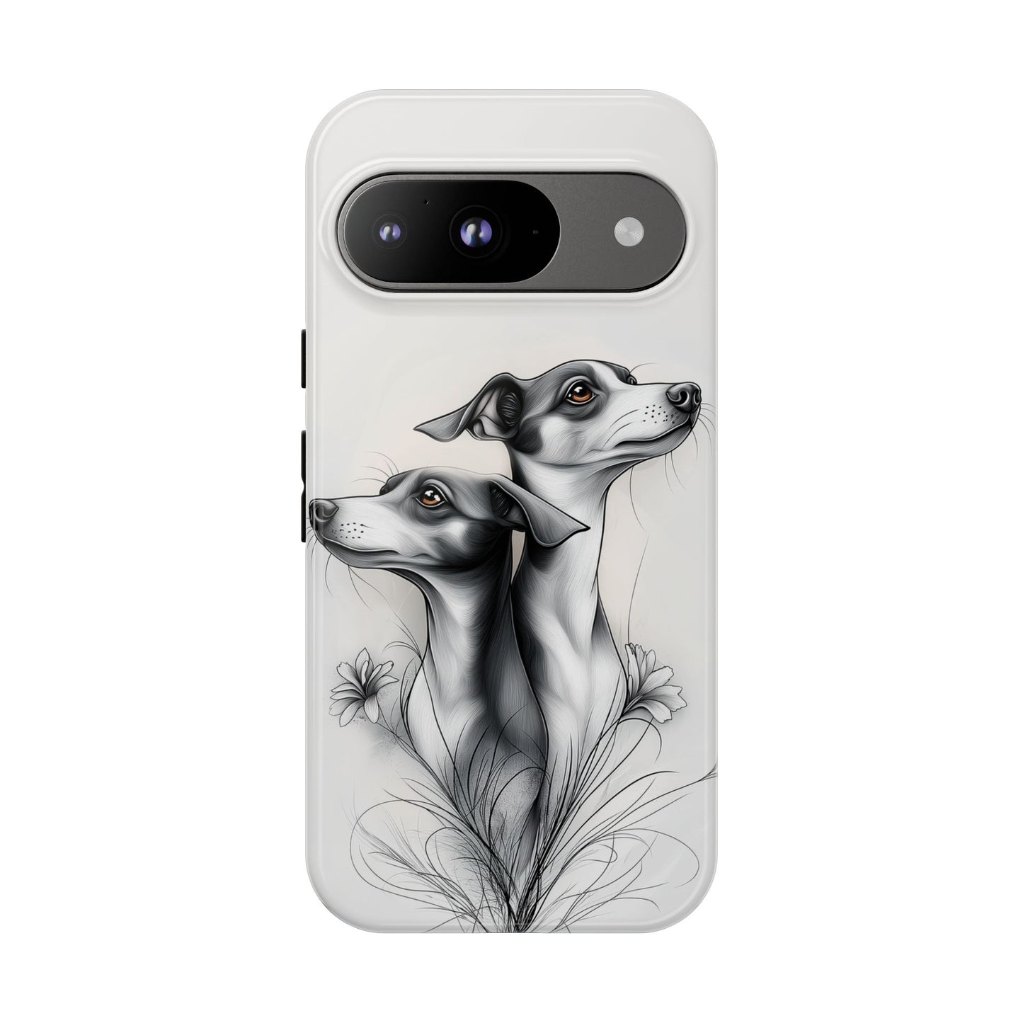 Whippet Phone Case, Elegant Dog Lover Gift