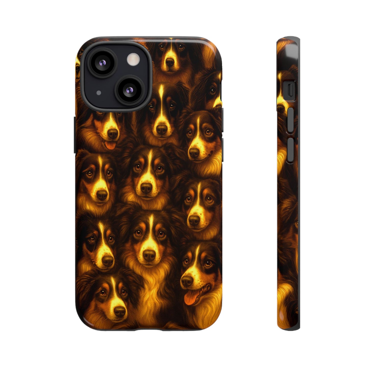 Australian Shepherd Dog Portrait Phone Case - Dog Lover Gift