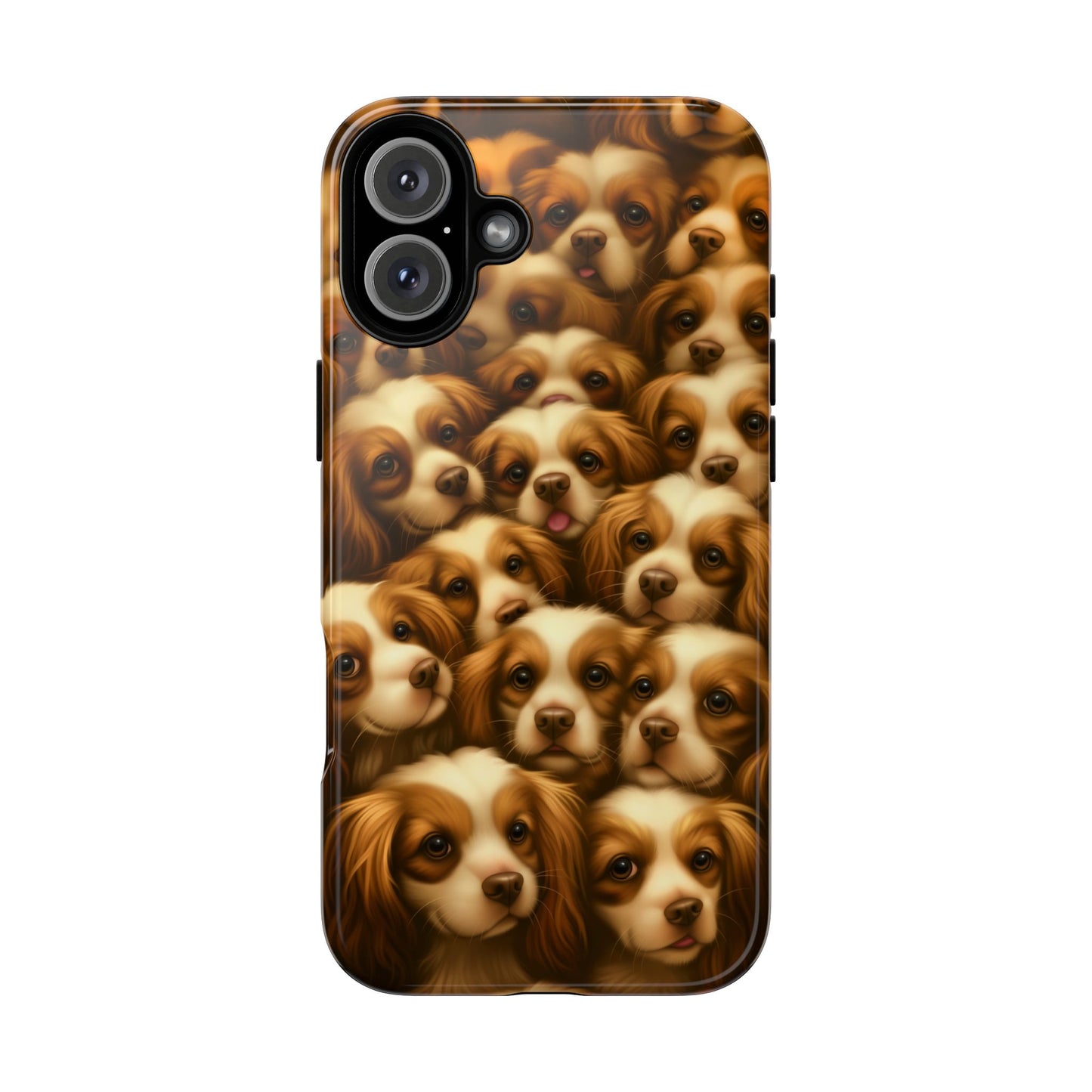Cavalier King Charles Spaniel Phone Case – Elegant Dog Illustration