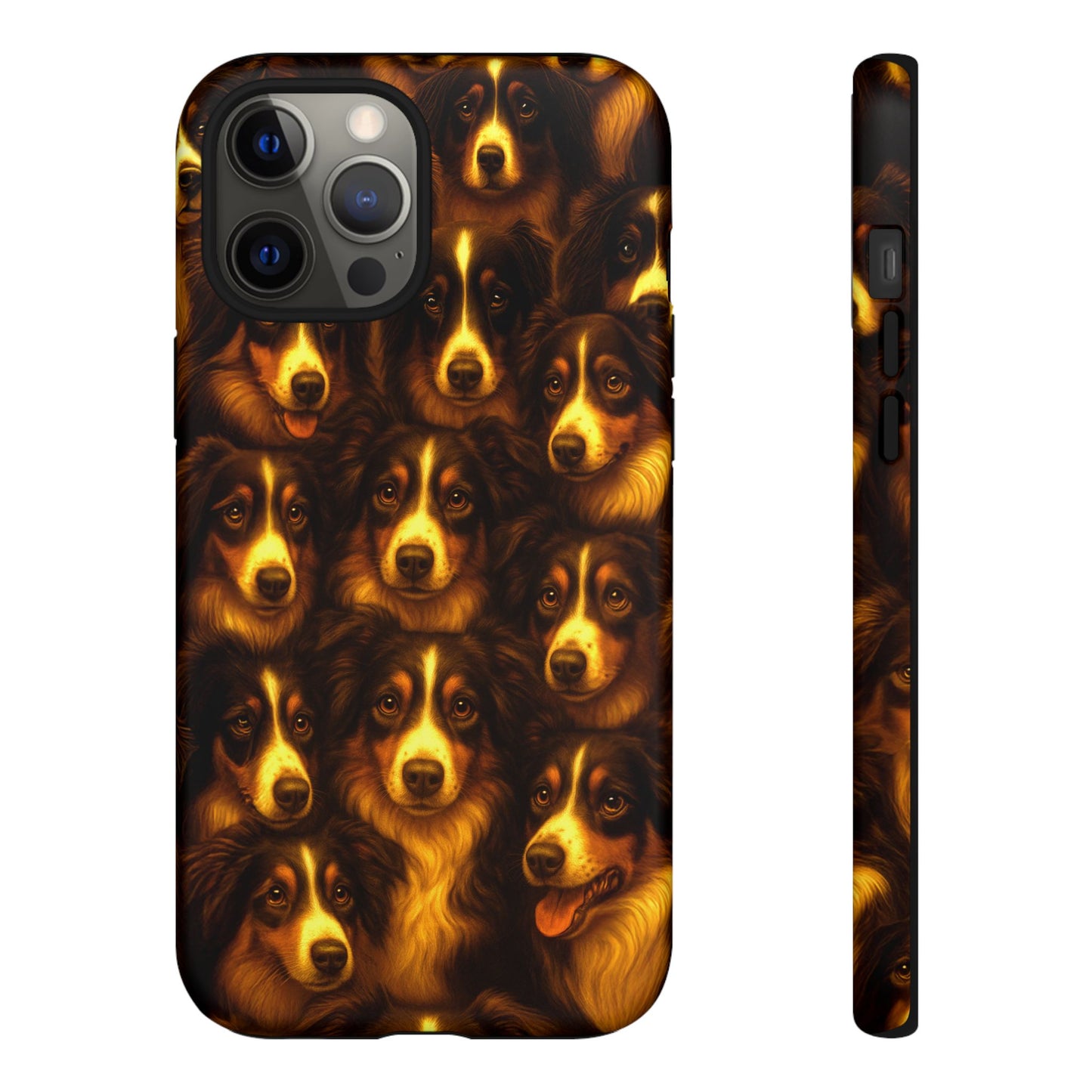 Australian Shepherd Dog Portrait Phone Case - Dog Lover Gift