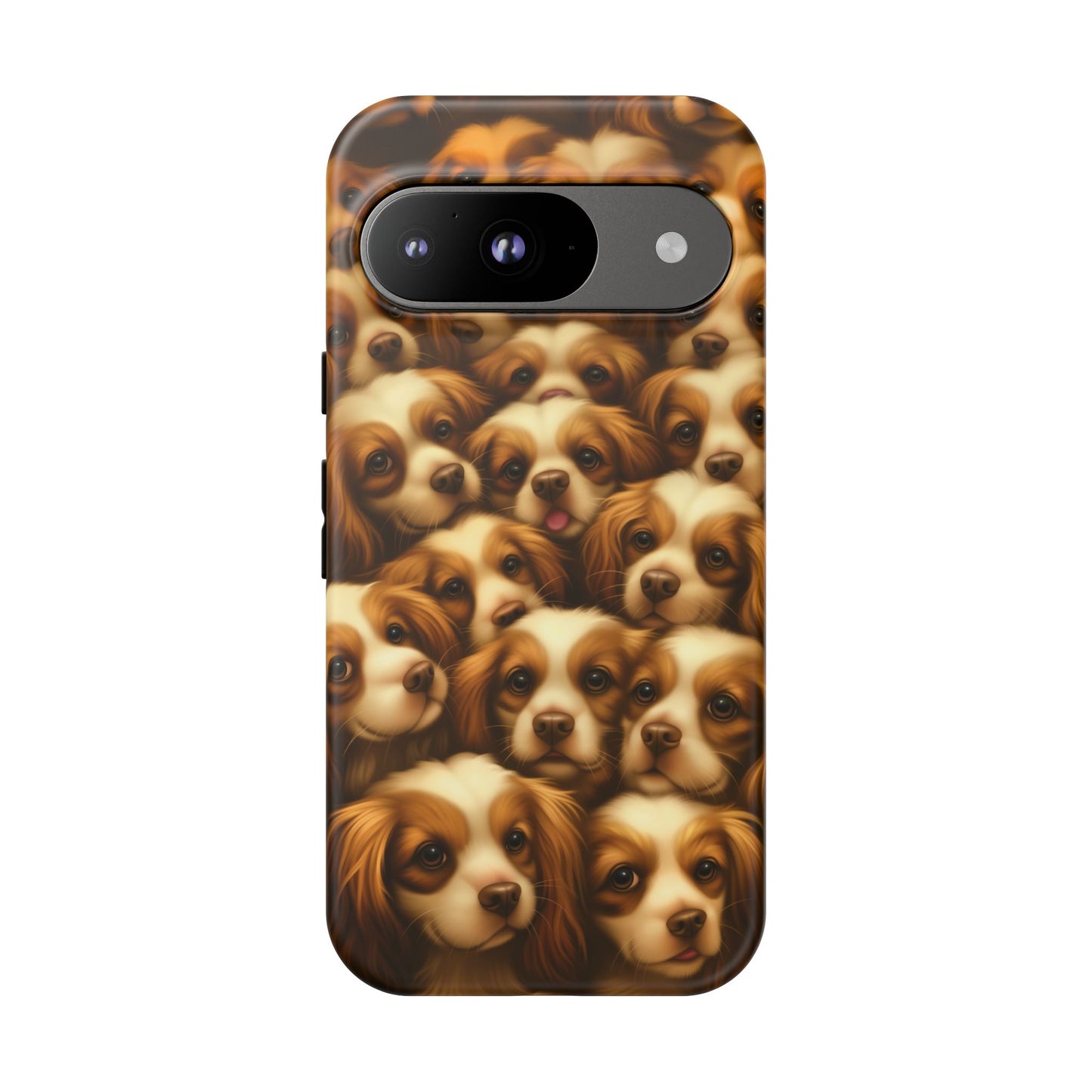 Cavalier King Charles Spaniel Phone Case – Elegant Dog Illustration