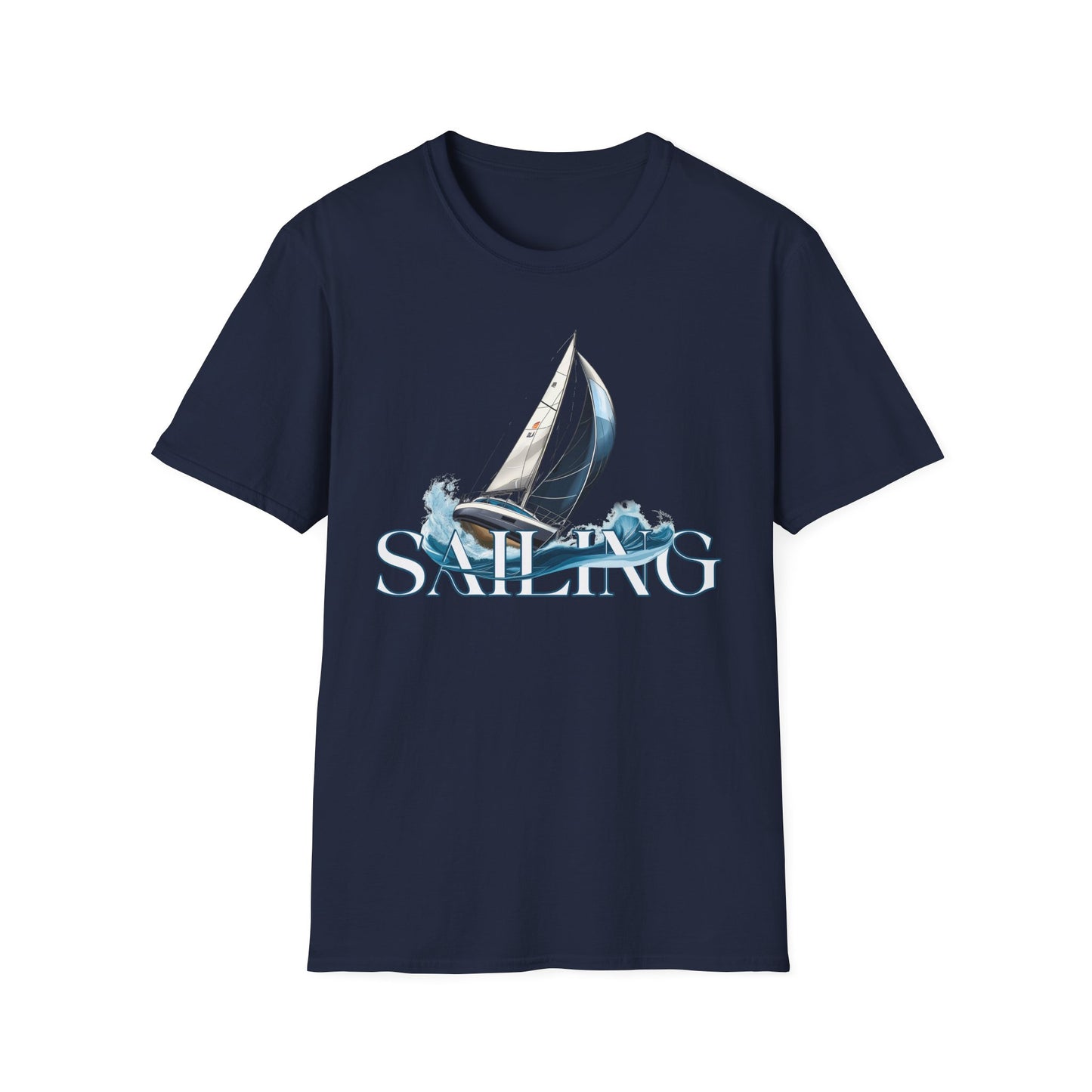 Sailing T-Shirt – Nautical Graphic Tee for Ocean Lovers