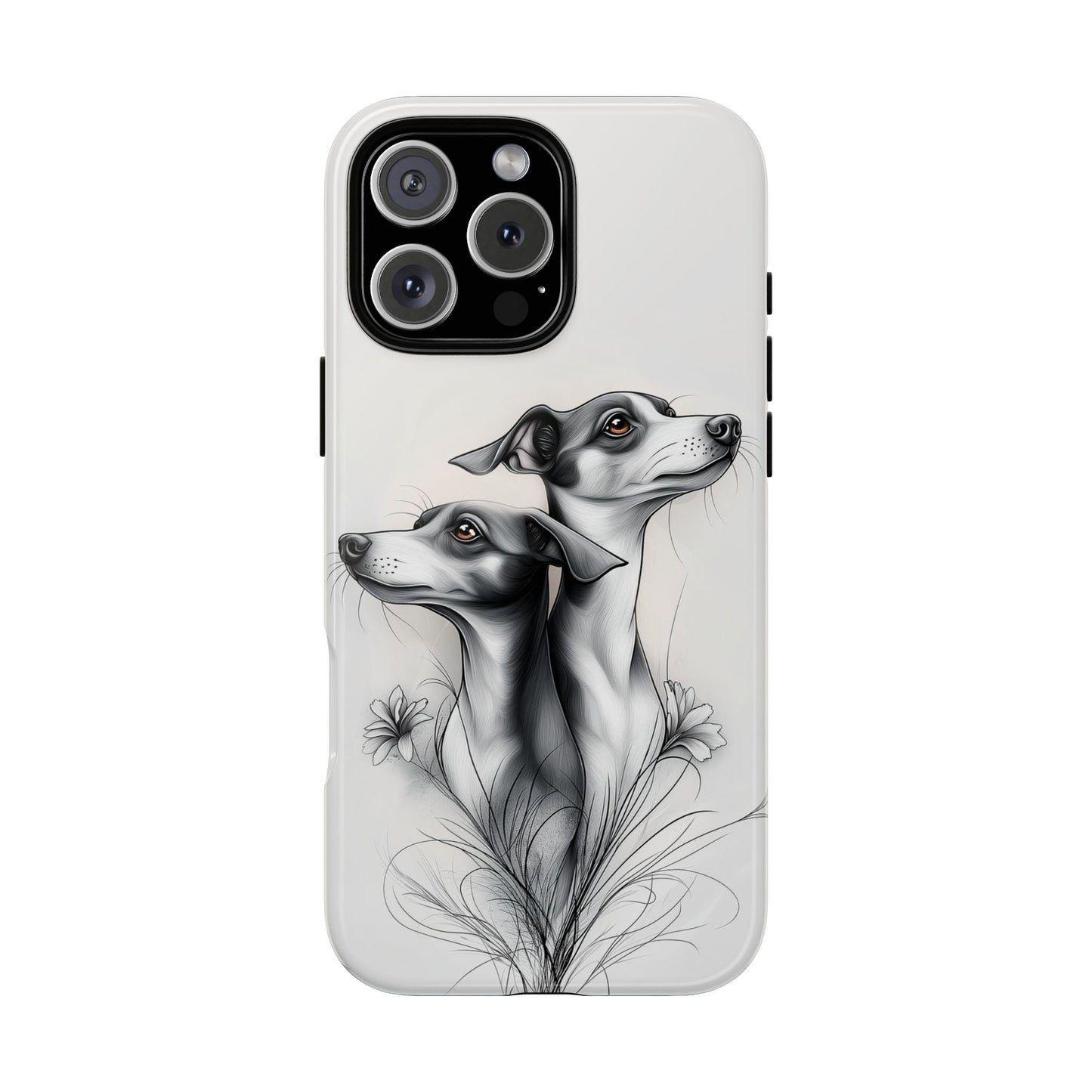 Whippet Phone Case, Elegant Dog Lover Gift
