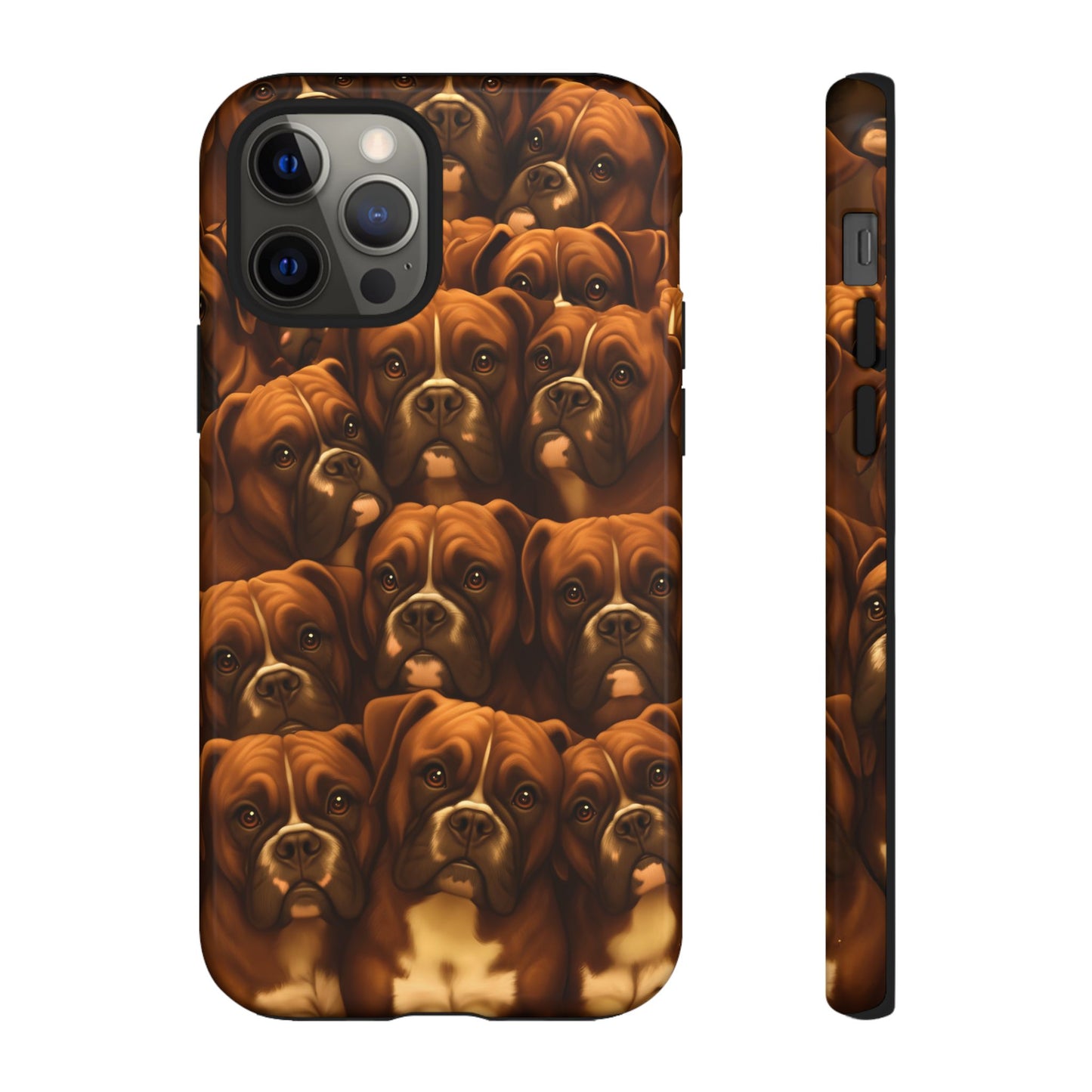 Boxer Dog Portrait Phone Case - Dog Lover Gift