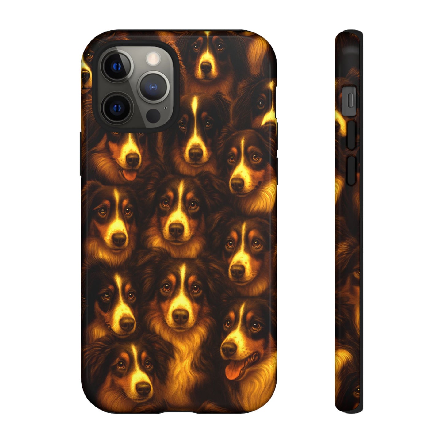 Australian Shepherd Dog Portrait Phone Case - Dog Lover Gift