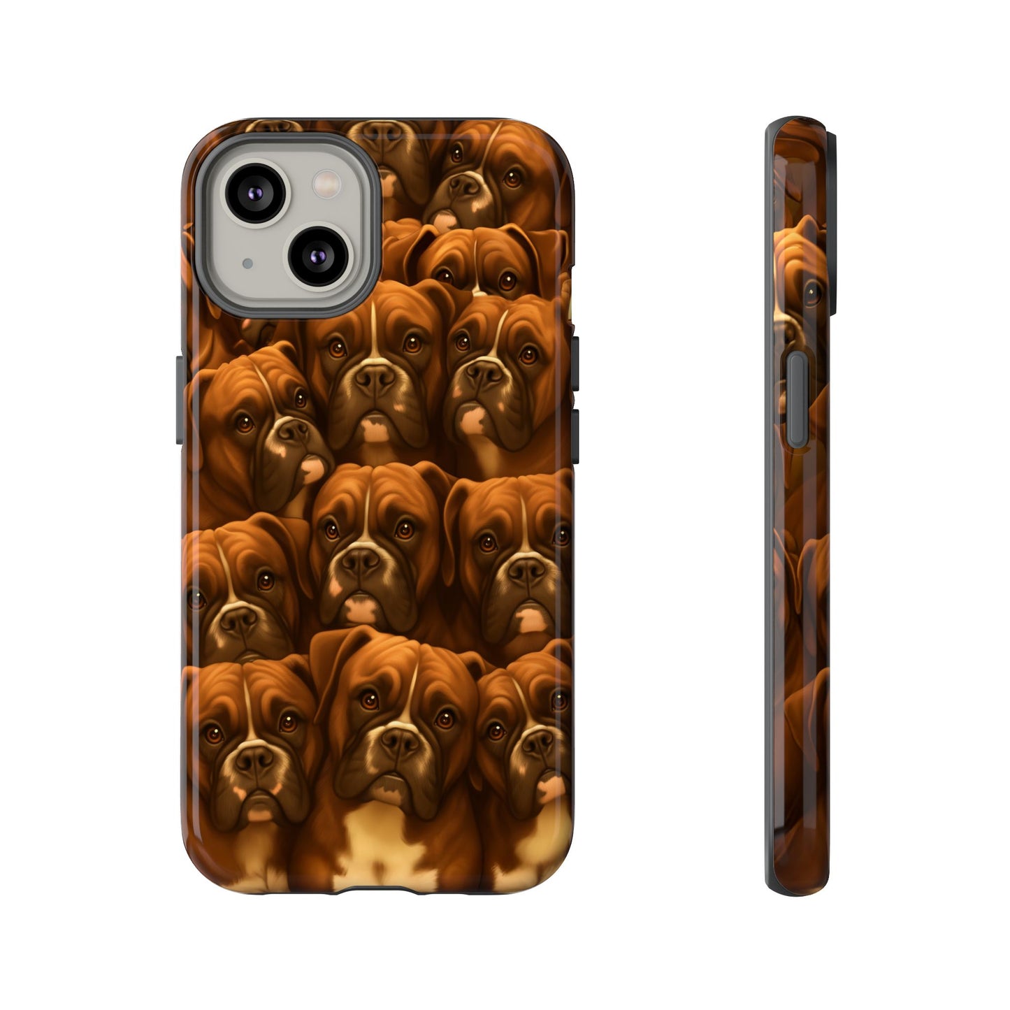 Boxer Dog Portrait Phone Case - Dog Lover Gift