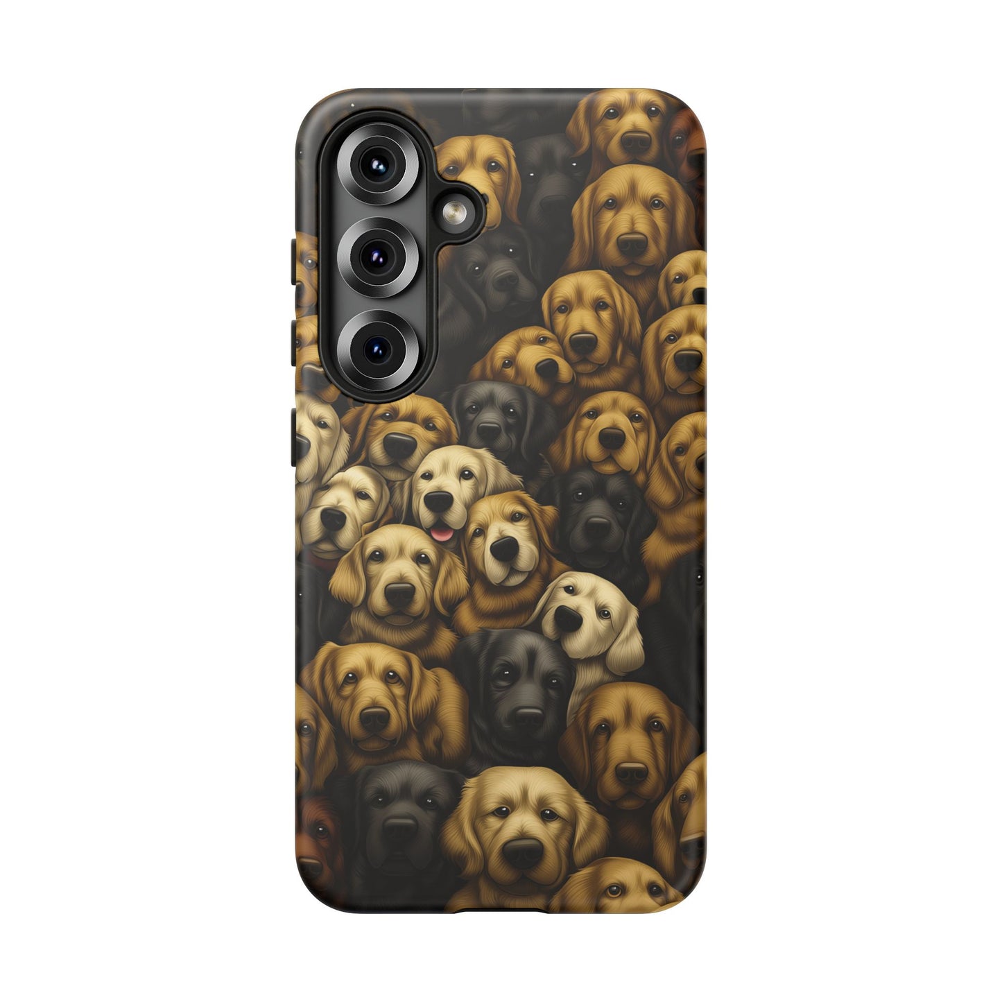 Retriever Pack Phone Case - Golden & Labrador Dog Lover Gift