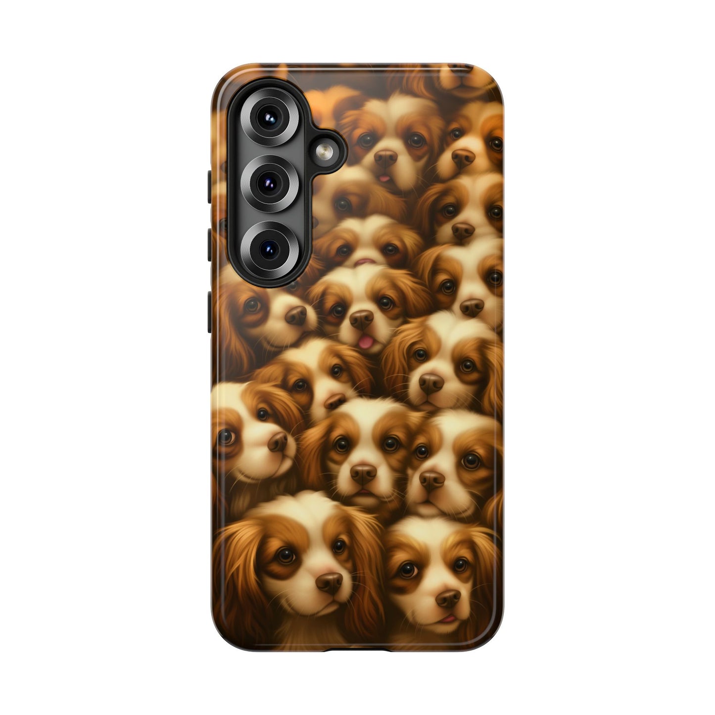 Cavalier King Charles Spaniel Phone Case – Elegant Dog Illustration