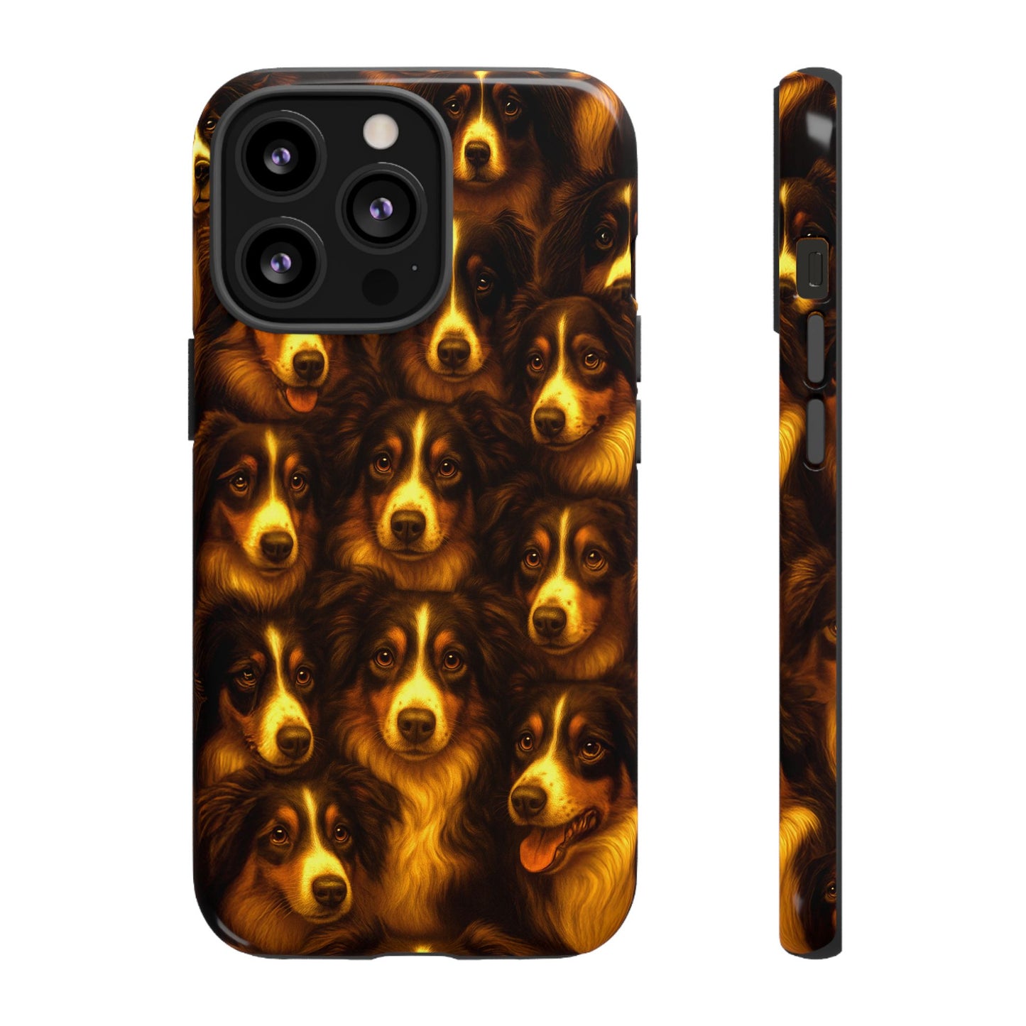 Australian Shepherd Dog Portrait Phone Case - Dog Lover Gift