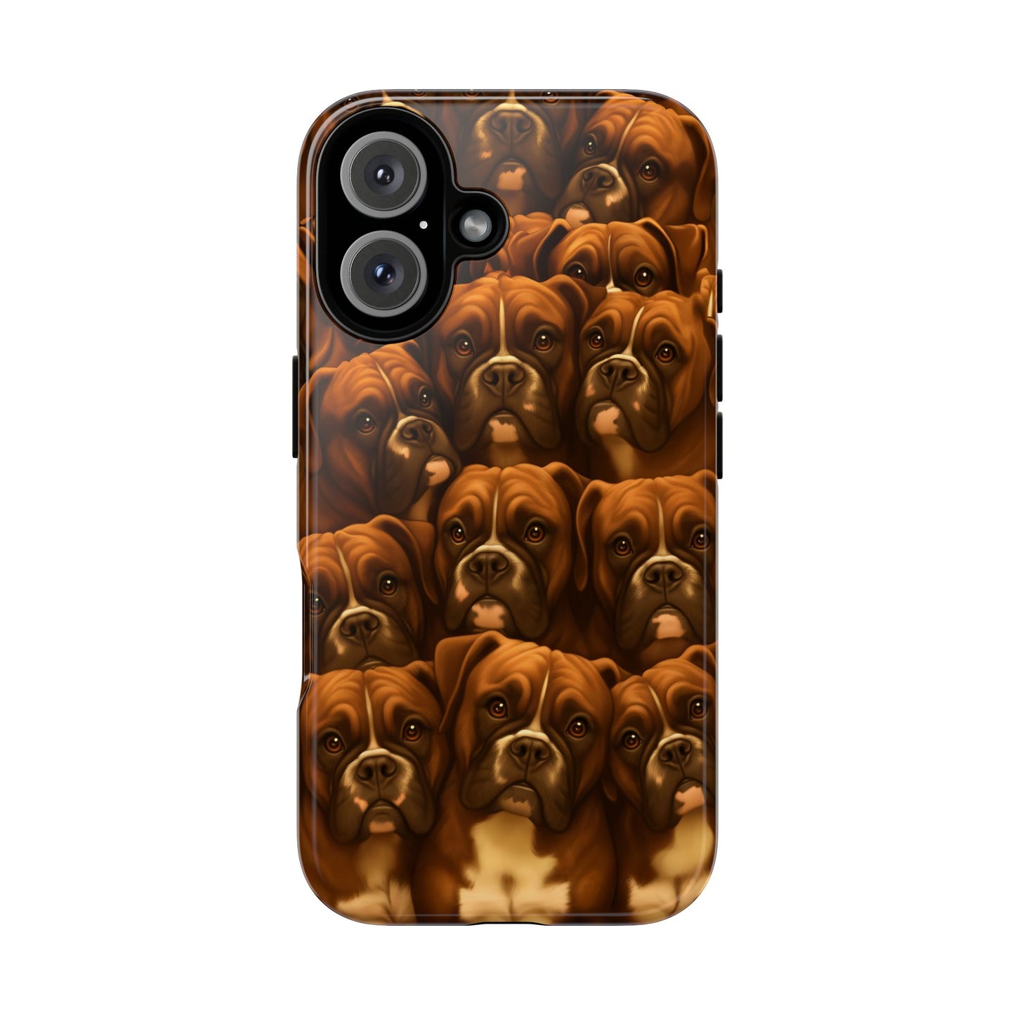 Boxer Dog Portrait Phone Case - Dog Lover Gift