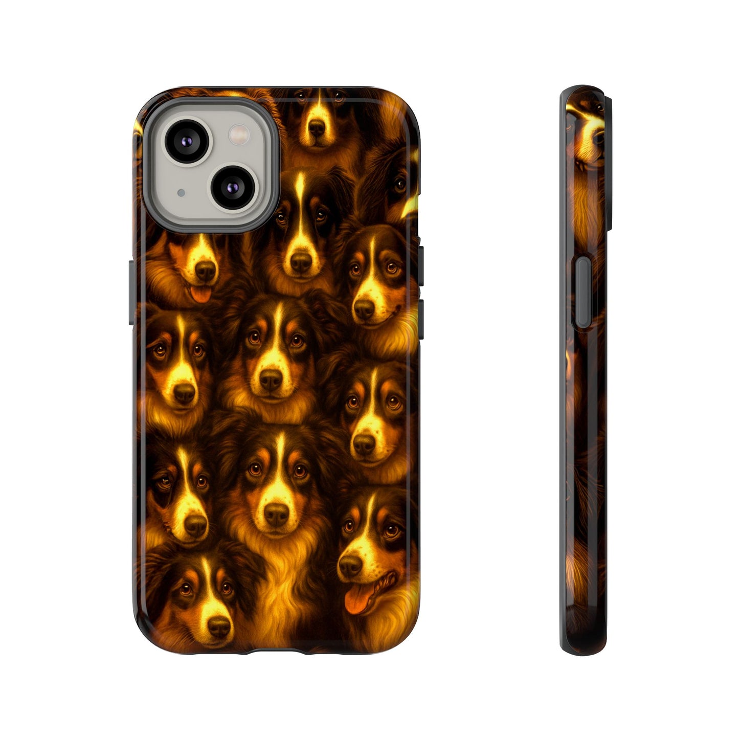 Australian Shepherd Dog Portrait Phone Case - Dog Lover Gift