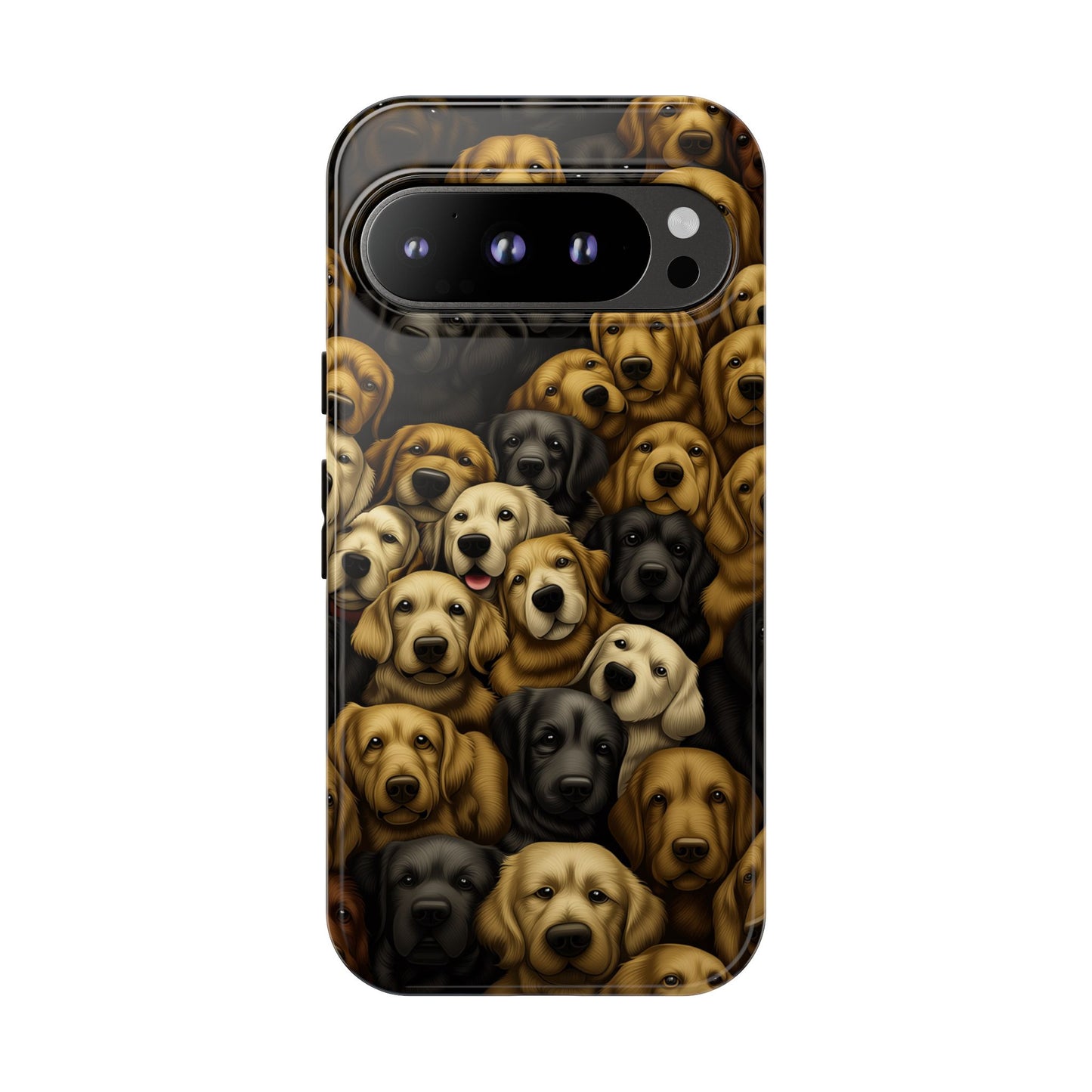 Retriever Pack Phone Case - Golden & Labrador Dog Lover Gift