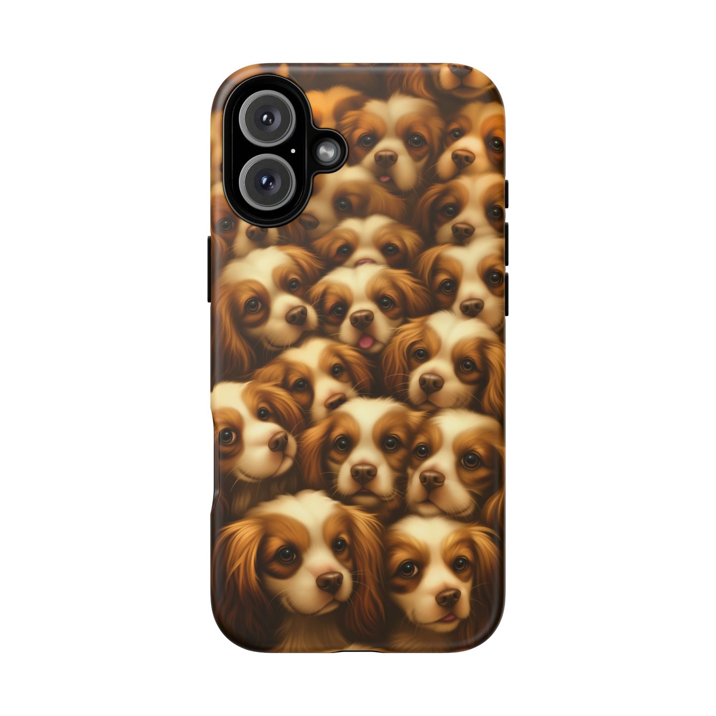 Cavalier King Charles Spaniel Phone Case – Elegant Dog Illustration