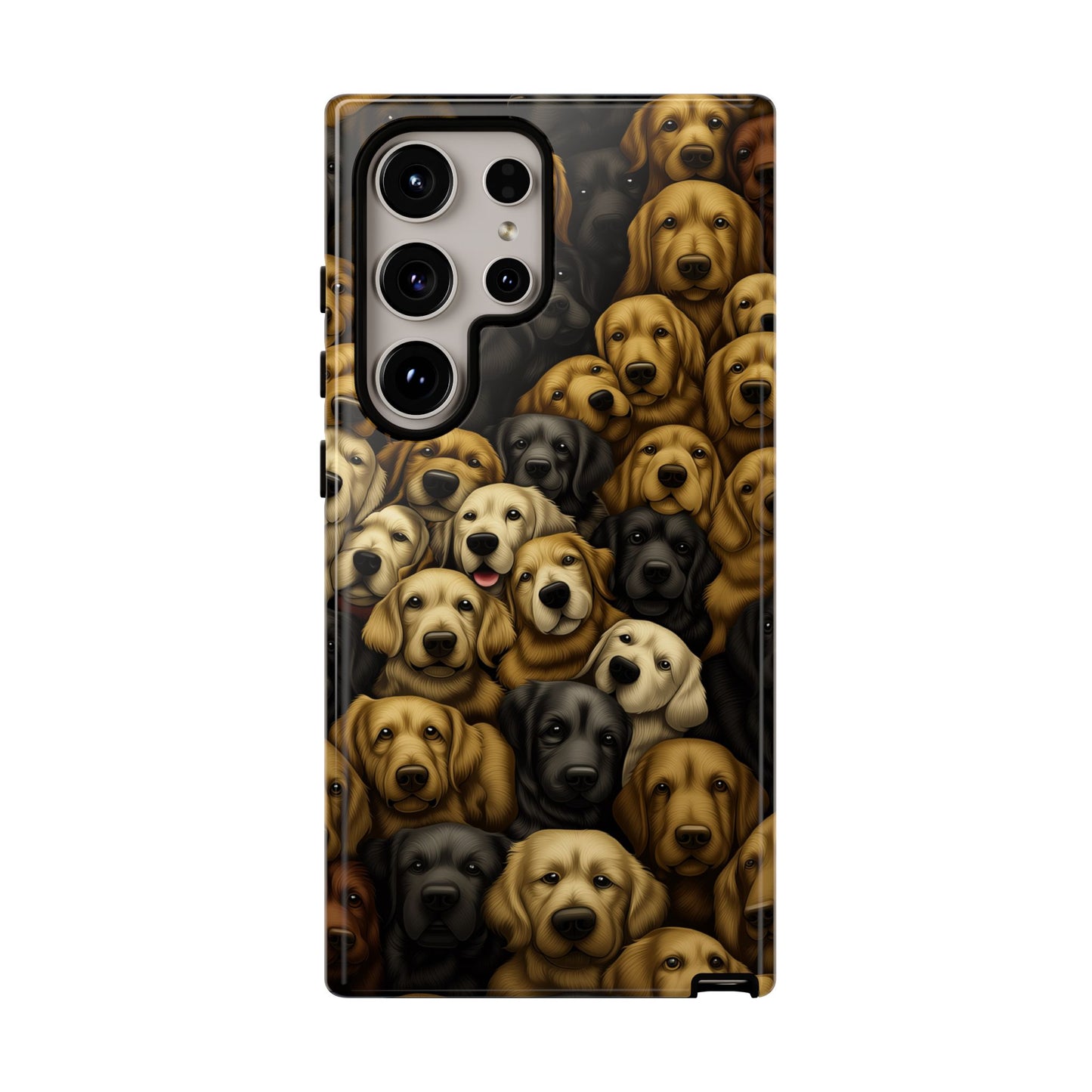 Retriever Pack Phone Case - Golden & Labrador Dog Lover Gift