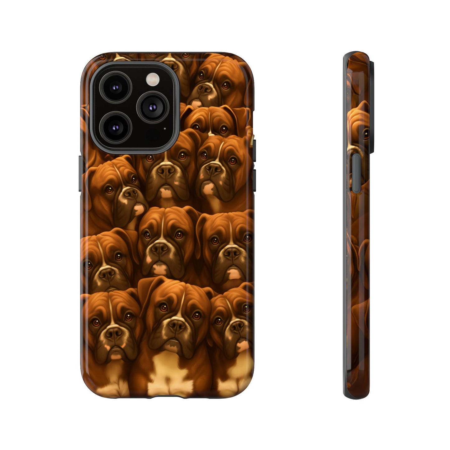 Boxer Dog Portrait Phone Case - Dog Lover Gift