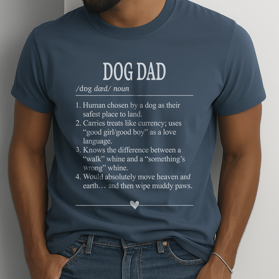 Dog Dad Dictionary Definition T-Shirt