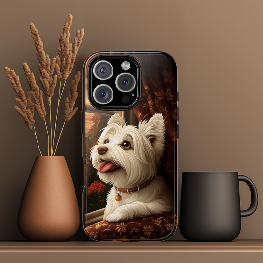 'Waiting for Mum' West Highland White Terrier