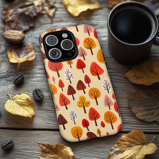 Autumn Tree Design, Nature Lover Gift, Phone Case