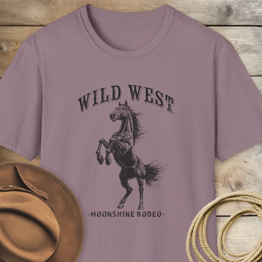 Wild West Vintage Western T Shirt