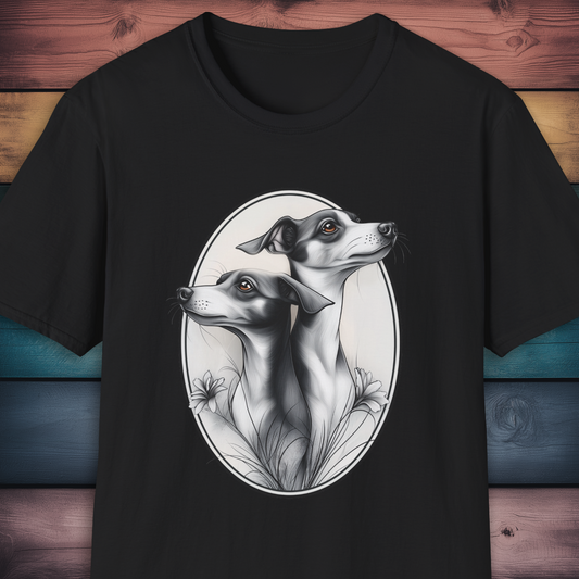 Whippet Elegance T Shirt