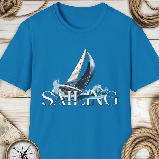 Sailing T-Shirt – Nautical Graphic Tee for Ocean Lovers